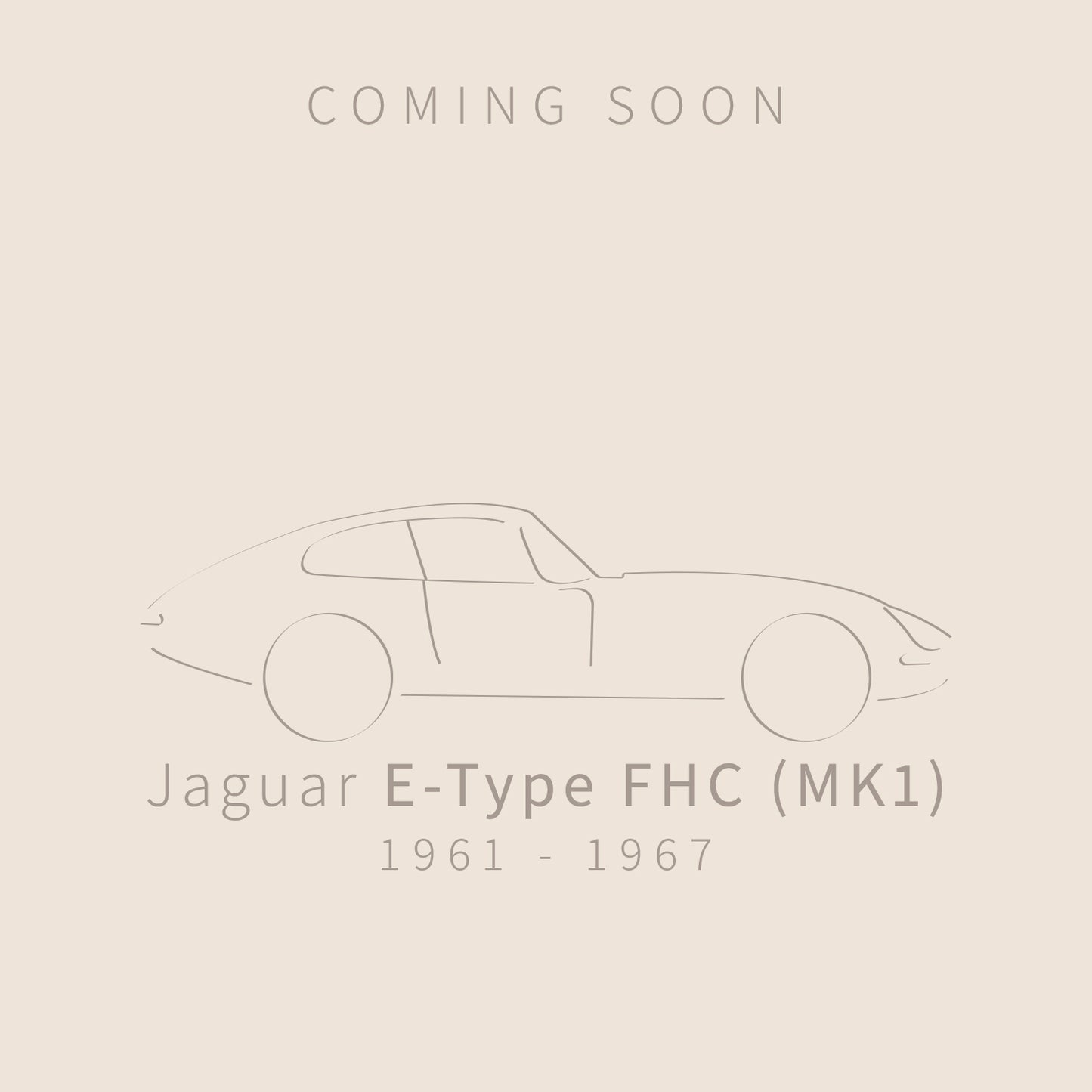 Jaguar E-Type FHC (MK1) - PRIMORDIUM SERIES